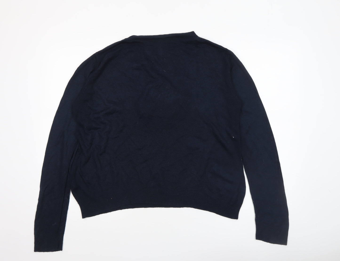 Womens UK Size S Primark Blue Pullover Jumper