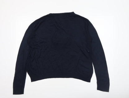Womens UK Size S Primark Blue Pullover Jumper