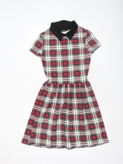 Womens UK Size 8 Quiz Fit & Flare Dress