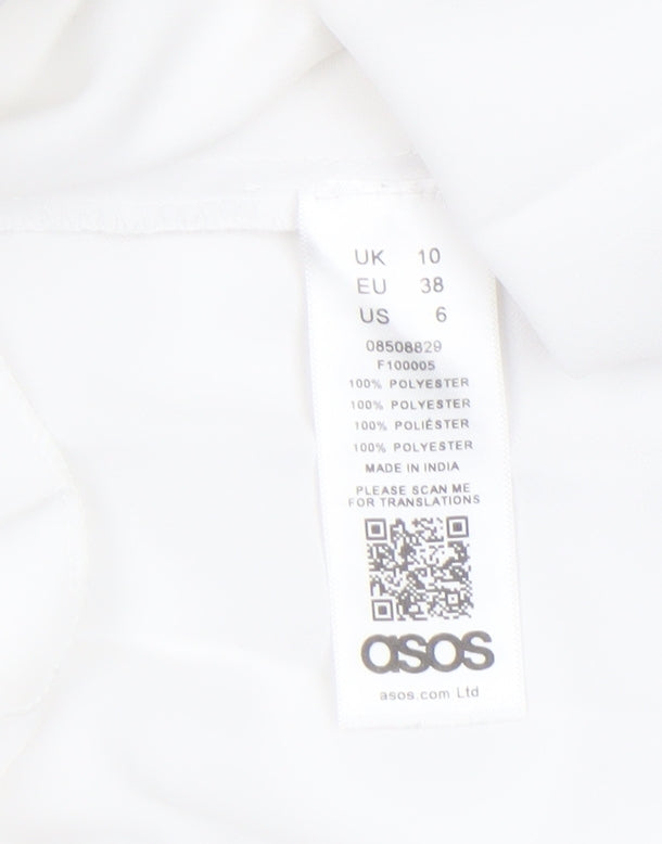 Womens UK Size 10 ASOS Wrap Dress