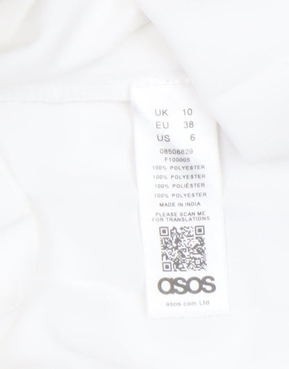 Womens UK Size 10 ASOS Wrap Dress