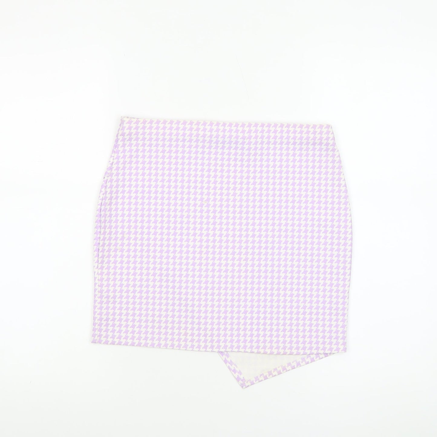 Womens UK Size 10 Boohoo Straight & Pencil Jersey Skirt