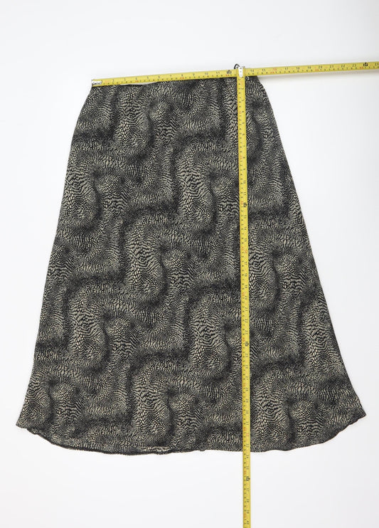Womens UK Size 16 Bonmarché A-Line Chiffon Skirt