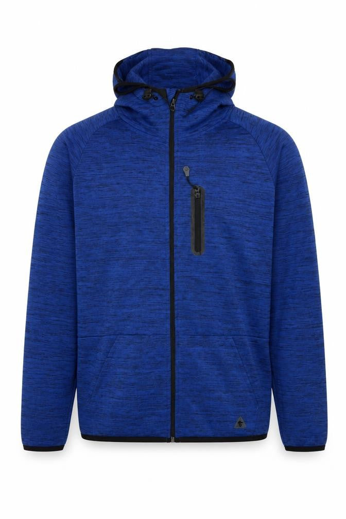 Mens UK Size L Dissident Blue Full Zip Hoodie
