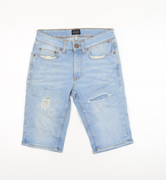 Mens UK Size 28 River Island Slim Fit Chino Shorts