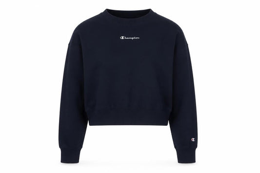 Womens UK Size L Champion Black Pullover Sweatshirt