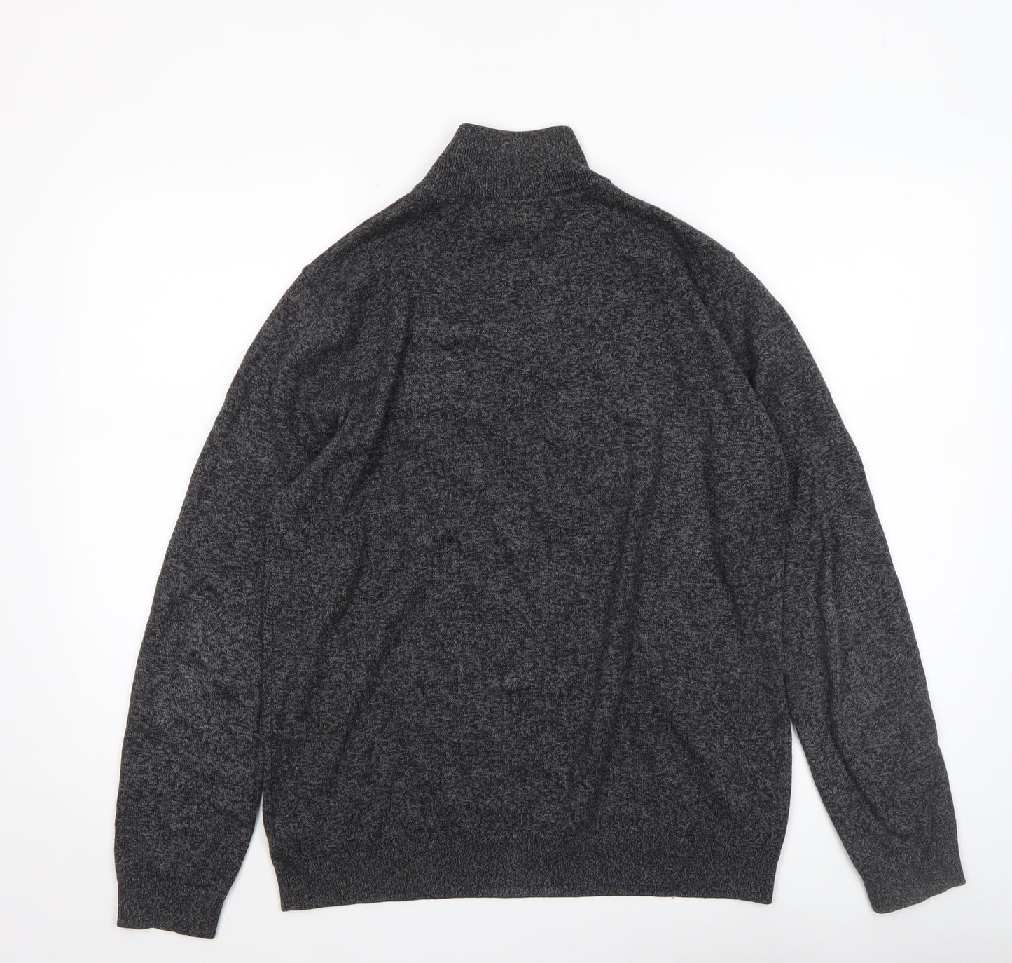 Mens UK Size M NEXT Grey Full Zip Jumper