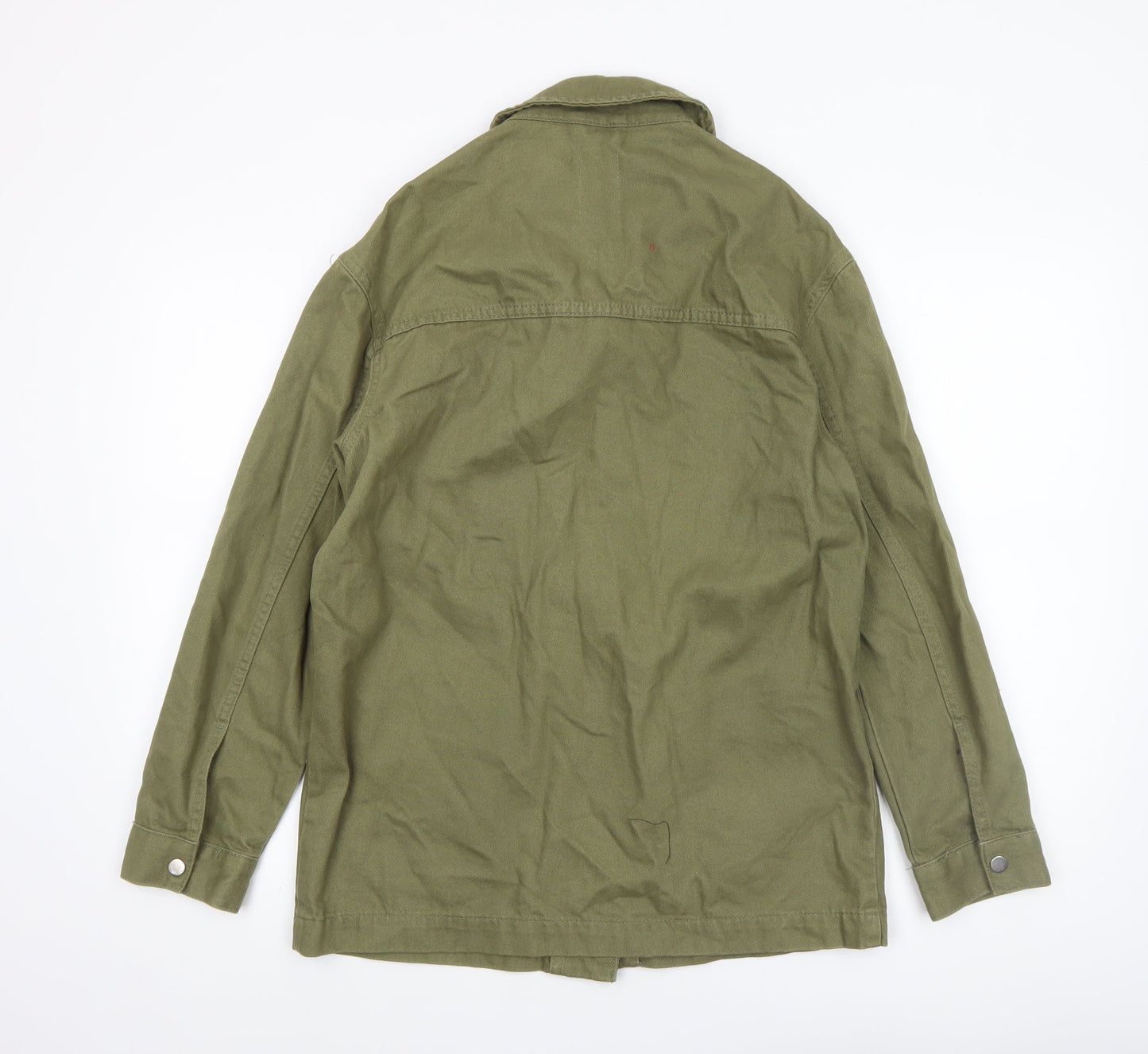 Womens UK Size XS Primark Green Military Jacket