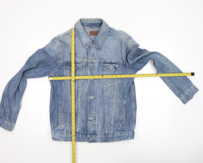 Mens UK Size M ASOS Blue Basic Jacket