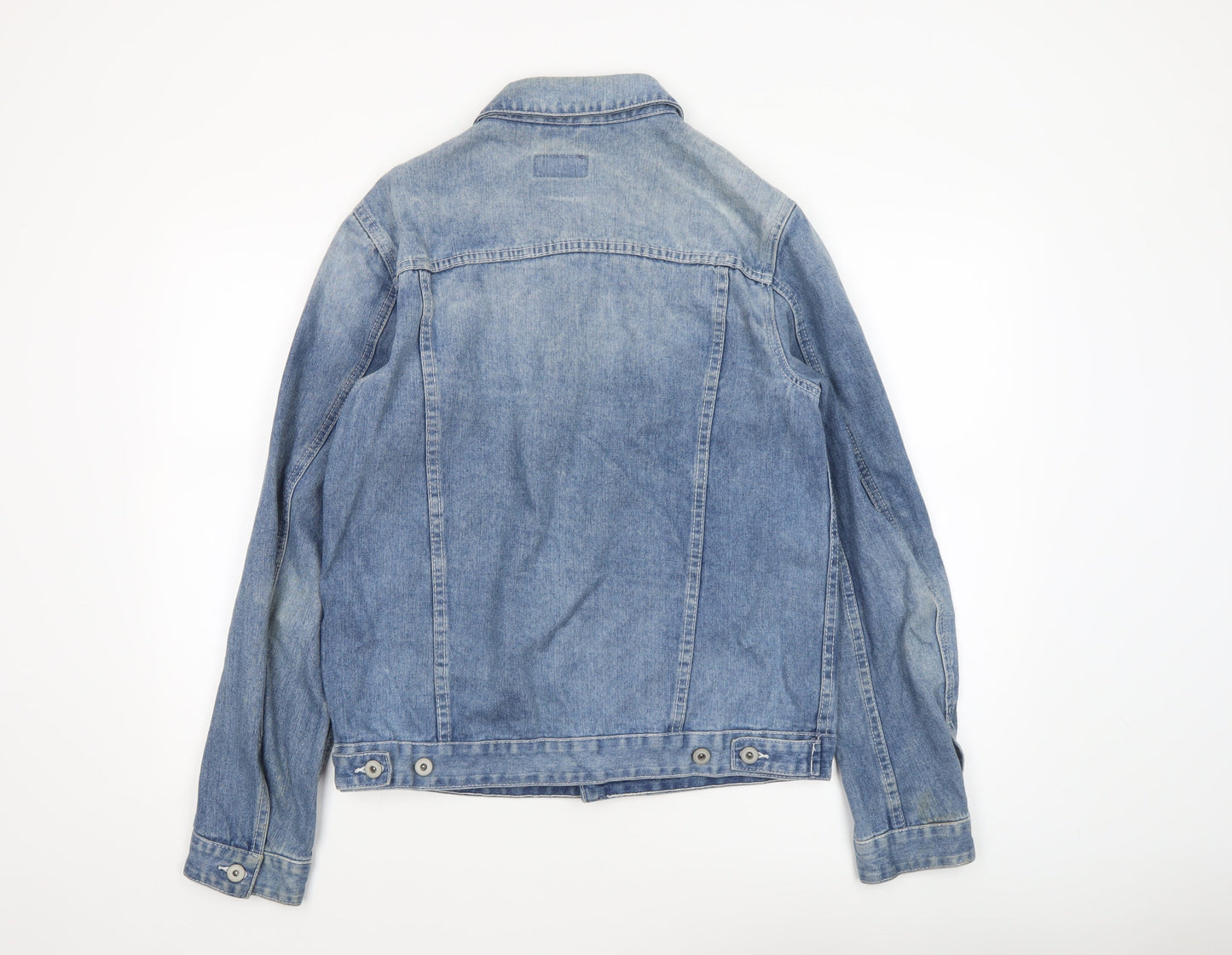 Mens UK Size M ASOS Blue Basic Jacket