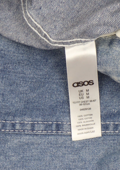 Mens UK Size M ASOS Blue Basic Jacket