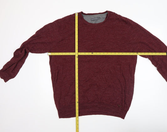 Mens UK Size XL RJR John Rocha Red Pullover Jumper