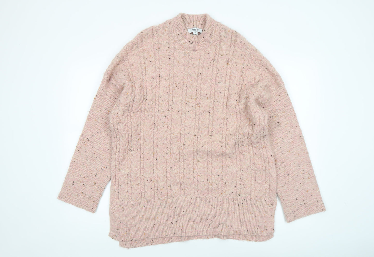 Womens UK Size M b.young Pink Pullover Jumper