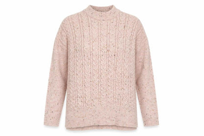 Womens UK Size M b.young Pink Pullover Jumper