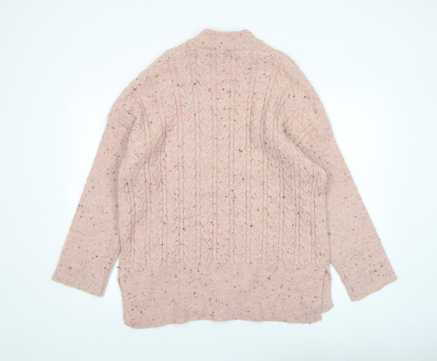 Womens UK Size M b.young Pink Pullover Jumper