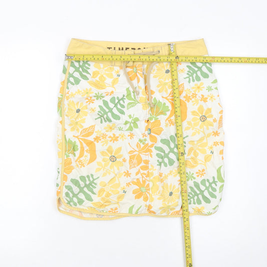Womens UK Size S Timezone Wrap Twill Skirt