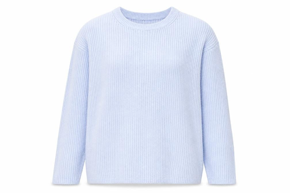 Marks and Spencer Women’s Blue Chunky Knit Pullover Jumper Size M