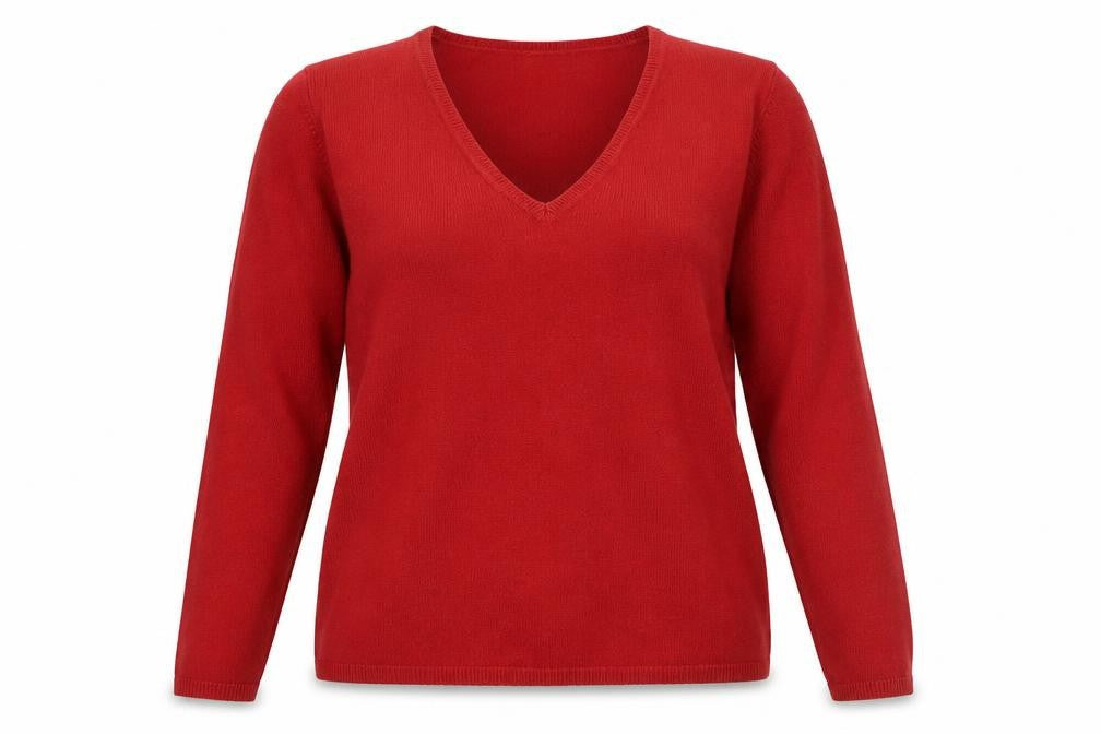Womens UK Size 16 Matalan Red Pullover Jumper