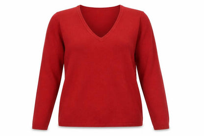 Womens UK Size 16 Matalan Red Pullover Jumper