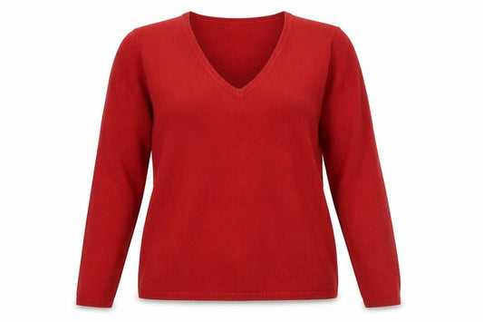 Womens UK Size 16 Matalan Red Pullover Jumper
