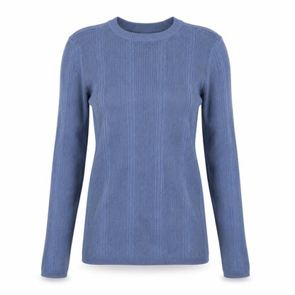 Womens UK Size 8 Marks and Spencer Blue Pullover Jumper