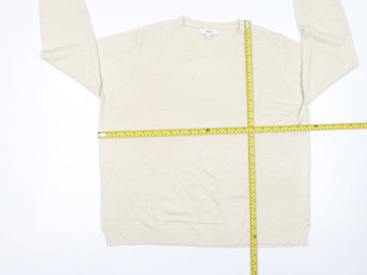 Womens UK Size 18 Marks and Spencer Beige Pullover Jumper