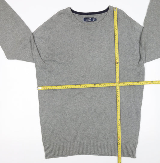 Mens UK Size M Maine New England Grey Pullover Jumper