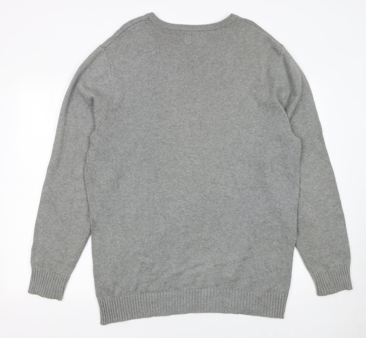 Mens UK Size M Maine New England Grey Pullover Jumper