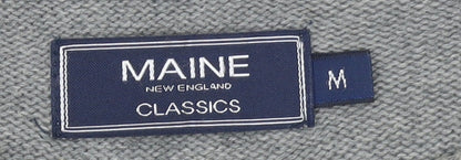 Mens UK Size M Maine New England Grey Pullover Jumper