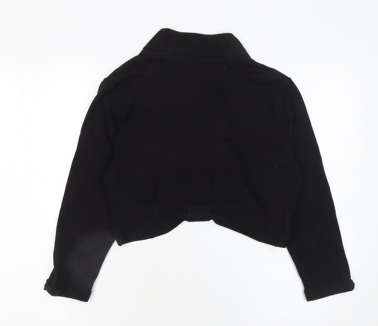 Womens UK Size M Monsoon Black Shrug Jumper