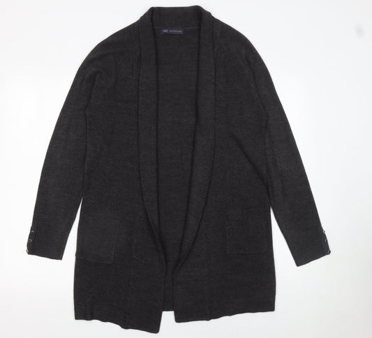 Womens UK Size 12 Marks and Spencer Grey Cardigan Jumper