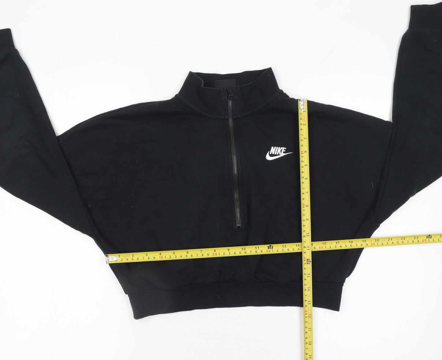Womens UK Size S Nike Black Pullover Sweatshirt