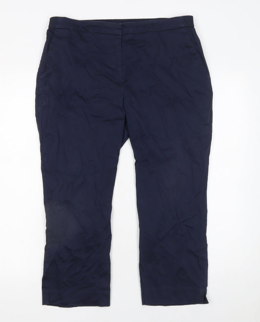 St. Bernard for Dunnes Stores Women’s Blue Chino Trousers Size 14