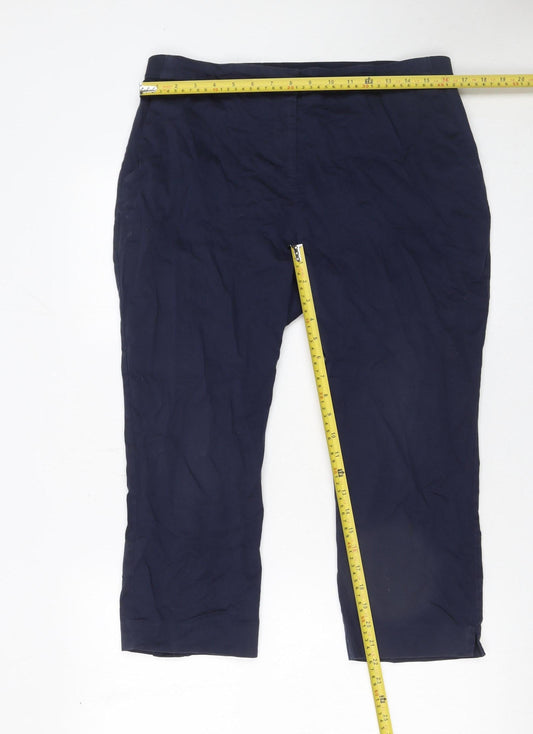 St. Bernard for Dunnes Stores Women’s Blue Chino Trousers Size 14