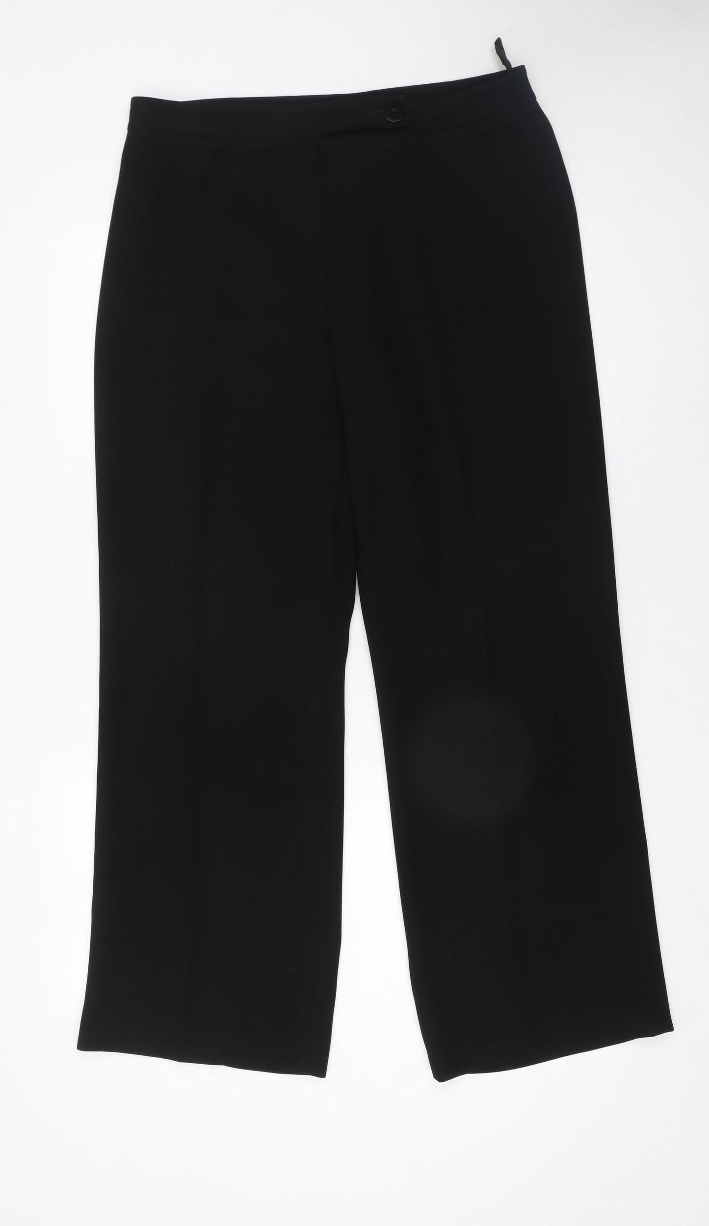 Womens UK Size 14 Principles Regular Fit Business Casual Workwear Black Trousers