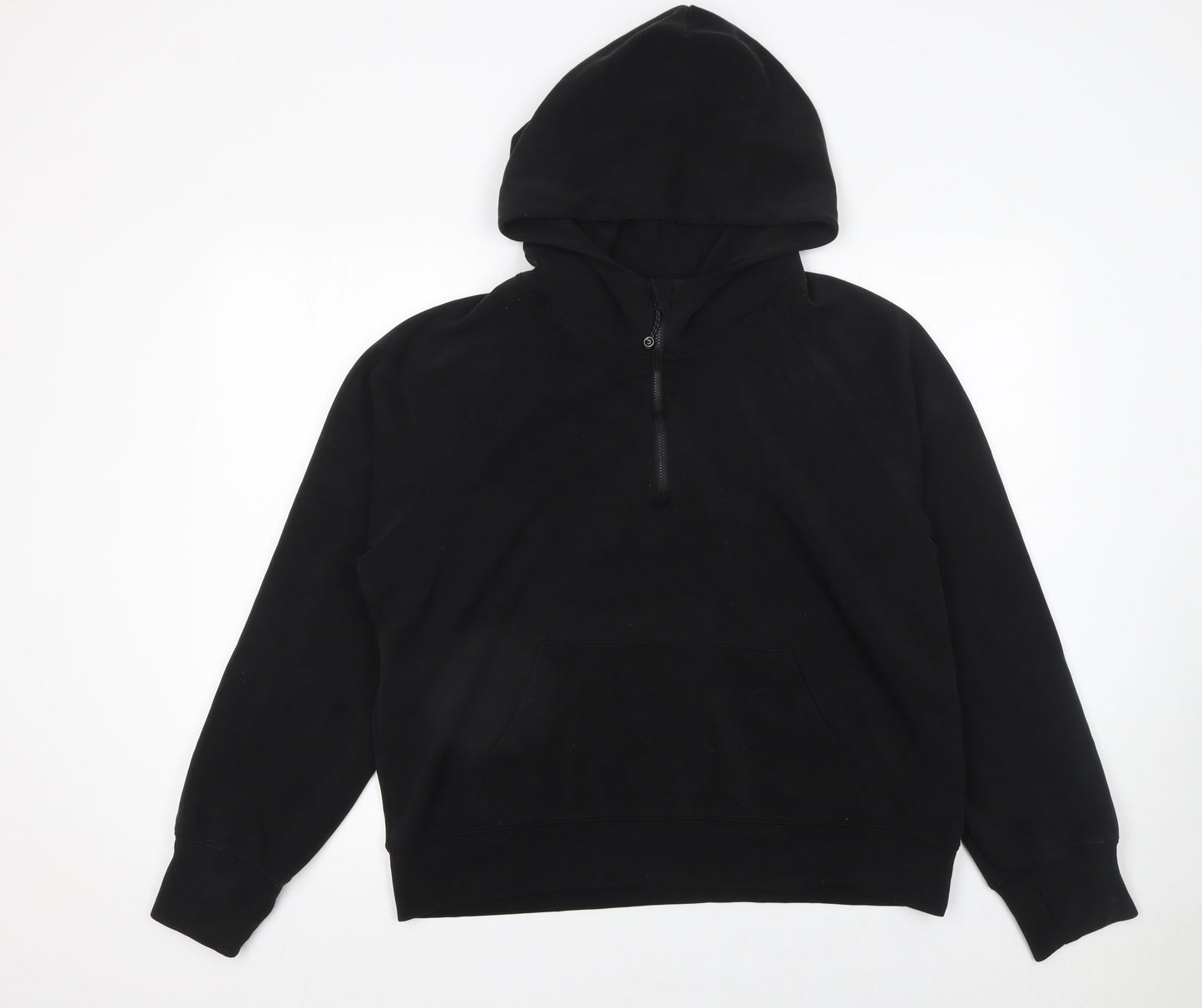 Womens UK Size L Gymshark Black Pullover Hoodie