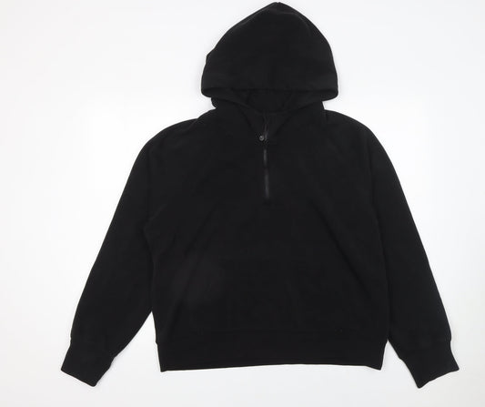 Womens UK Size L Gymshark Black Pullover Hoodie