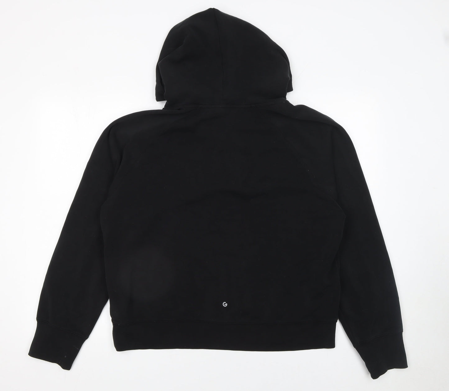 Womens UK Size L Gymshark Black Pullover Hoodie
