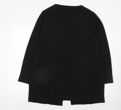 Womens UK Size XL VILA Black Cardigan Jumper