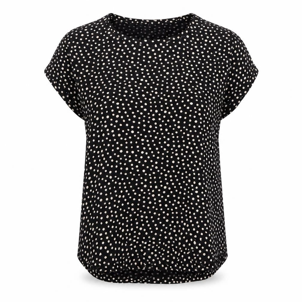 Womens UK Size 12 H&M Black Basic Blouse