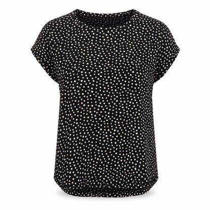 Womens UK Size 12 H&M Black Basic Blouse