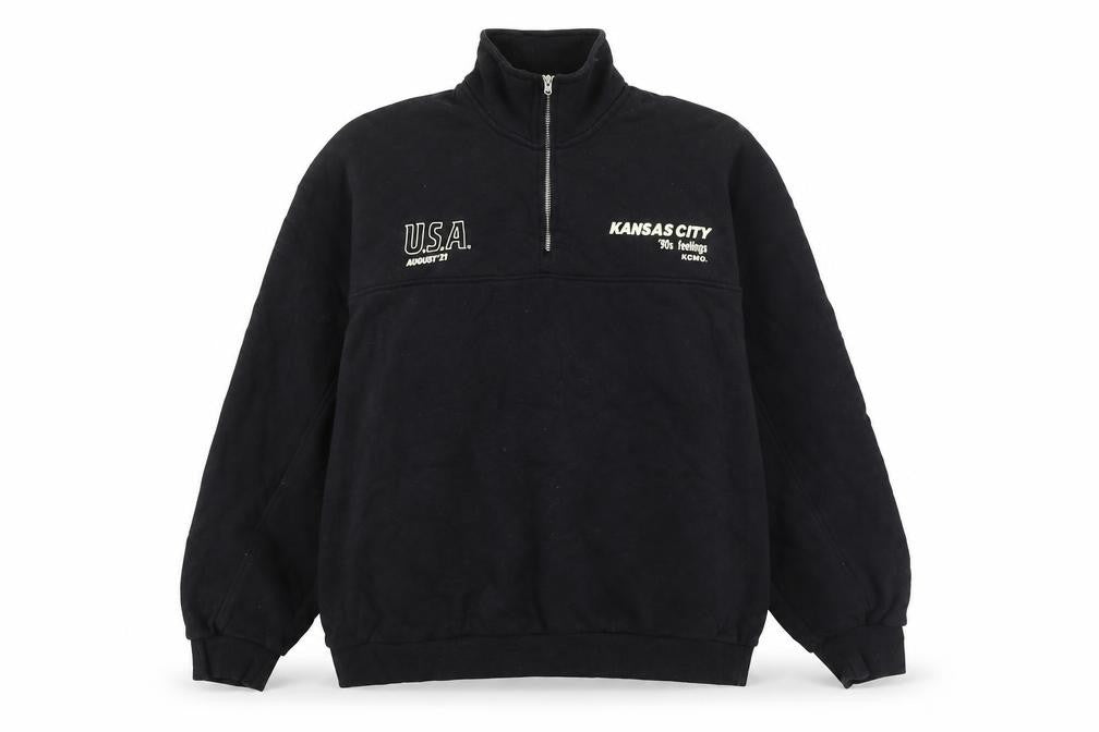 Womens UK Size 12 Bershka Black Pullover Sweatshirt