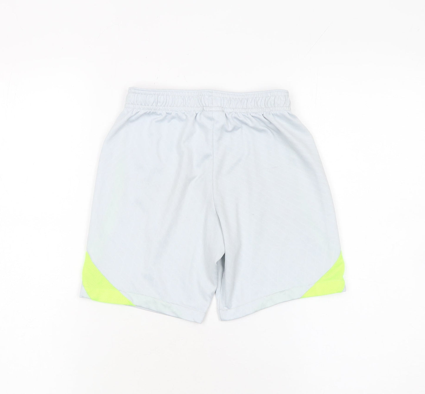 Nike Boys Grey Dri-Fit Athletic Shorts Size 9-10 Years Lightweight Sportswear