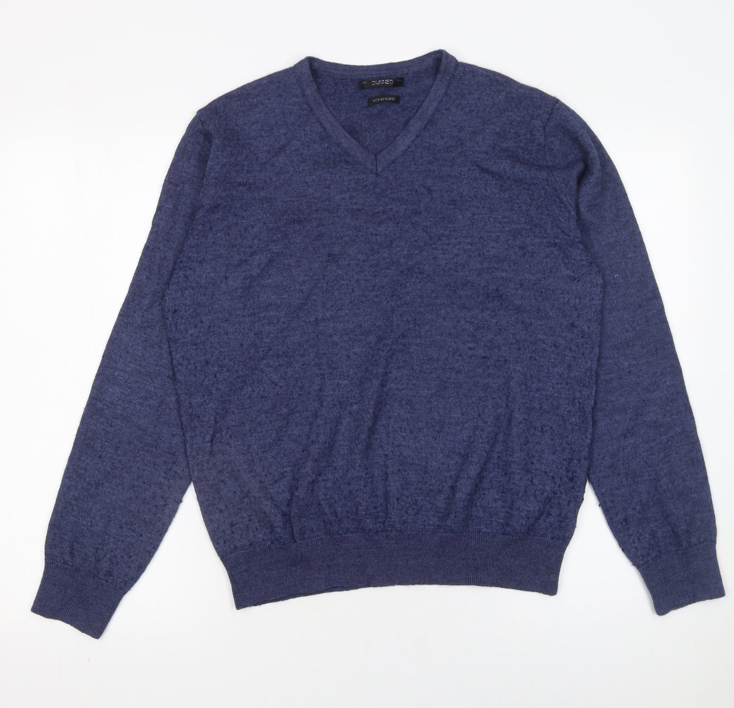 Mens UK Size L St. Bernard for Dunnes Stores Blue Pullover Jumper