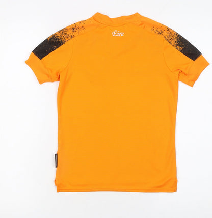 Umbro Boys Orange Ireland Football Jersey T-Shirt 10-11 Years