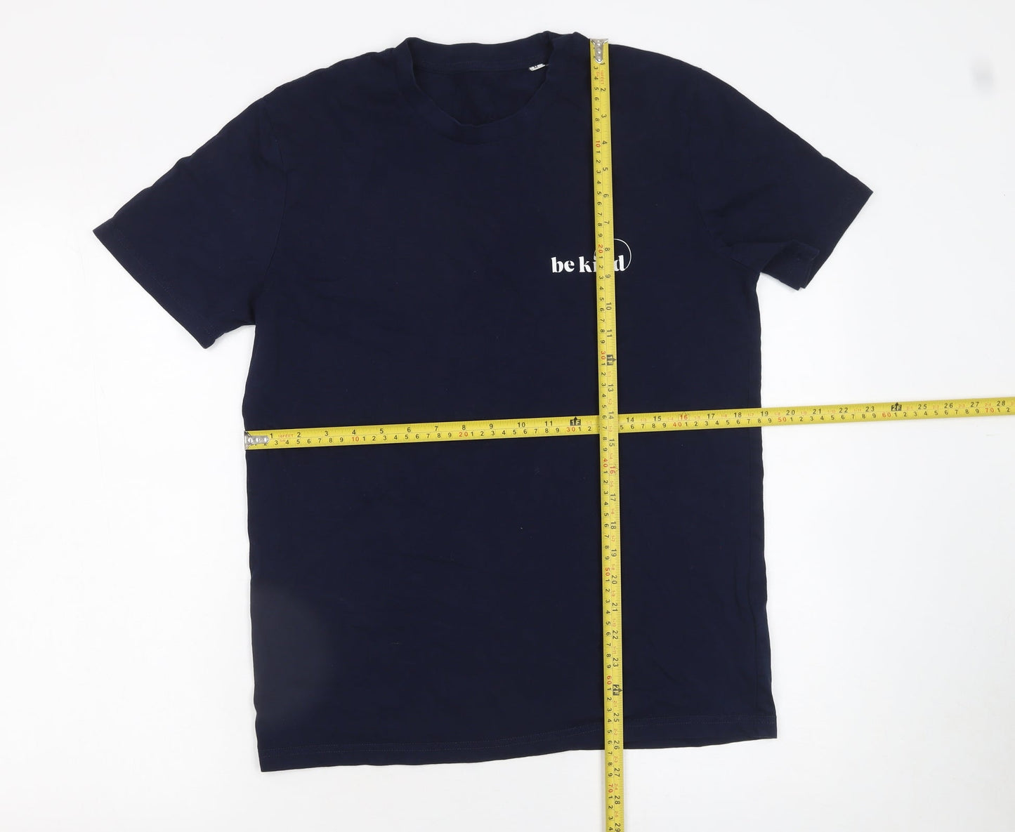 Womens UK Size M Stanley/Stella Blue Basic T-Shirt