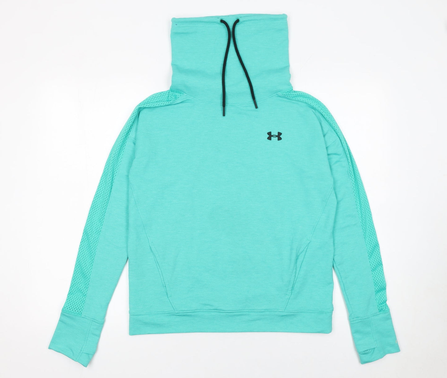 Womens UK Size S Under armour Blue Pullover Hoodie