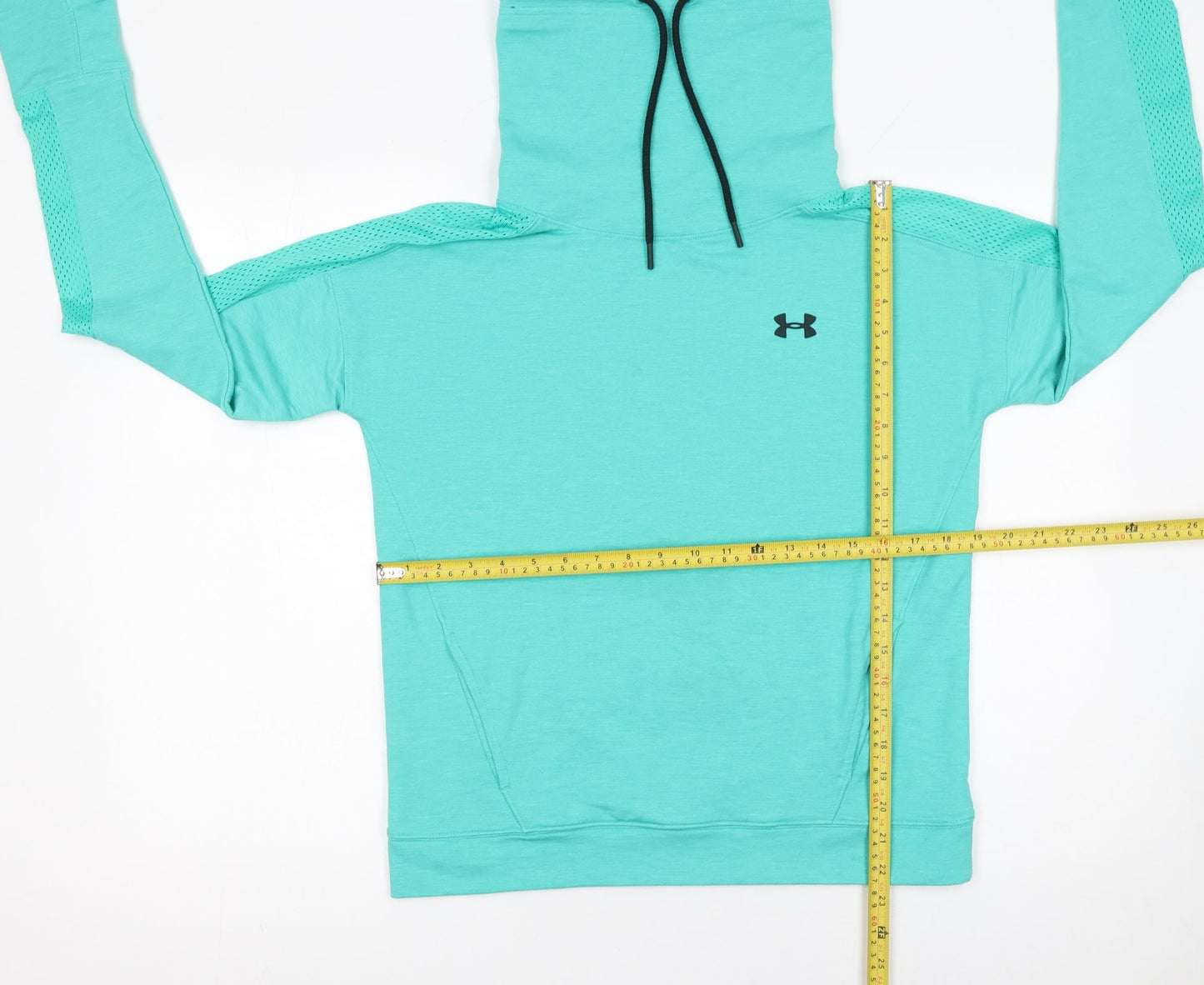 Womens UK Size S Under armour Blue Pullover Hoodie