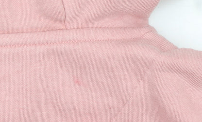 Girls UK Size 10-11 Years Lyle & Scott Pink Pullover Hoodie