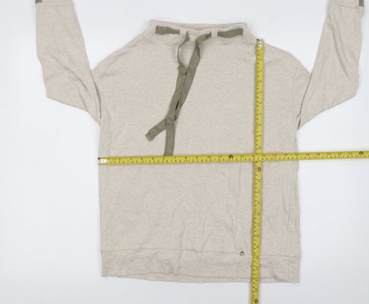 Womens UK Size 12 Féria Beige Pullover Jumper